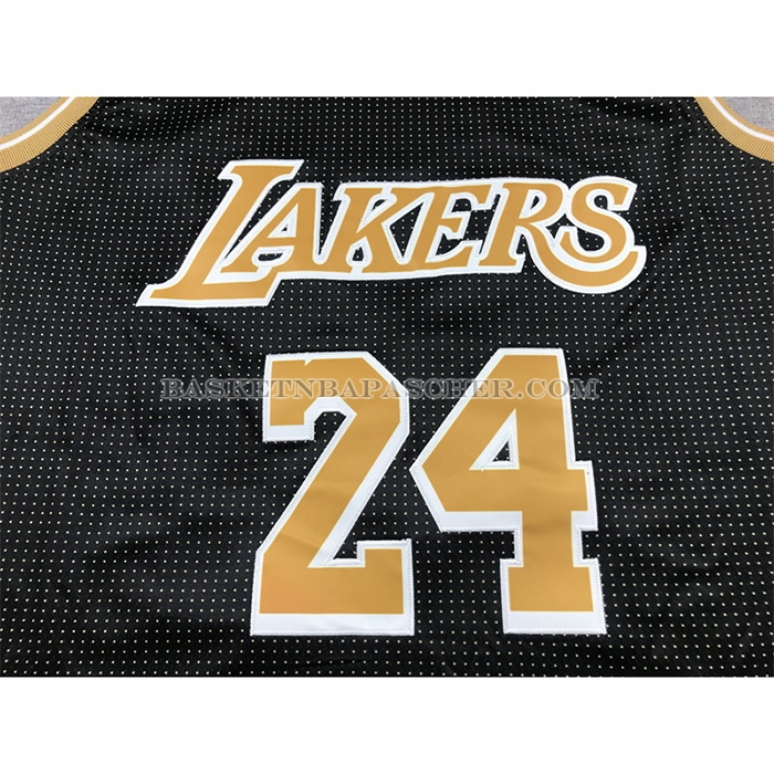 Maillot Los Angeles Lakers Kobe Bryant Select Series Or Noir